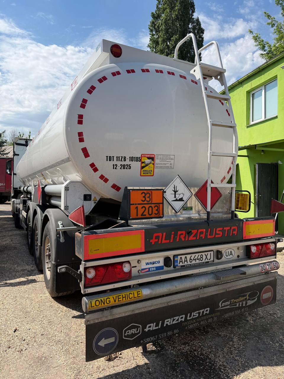 UETO fuel quality control — ADR tanker